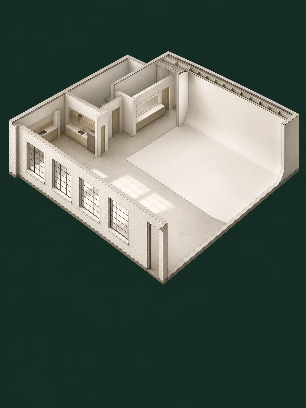 Illustration of the Nord Est Studio studio
