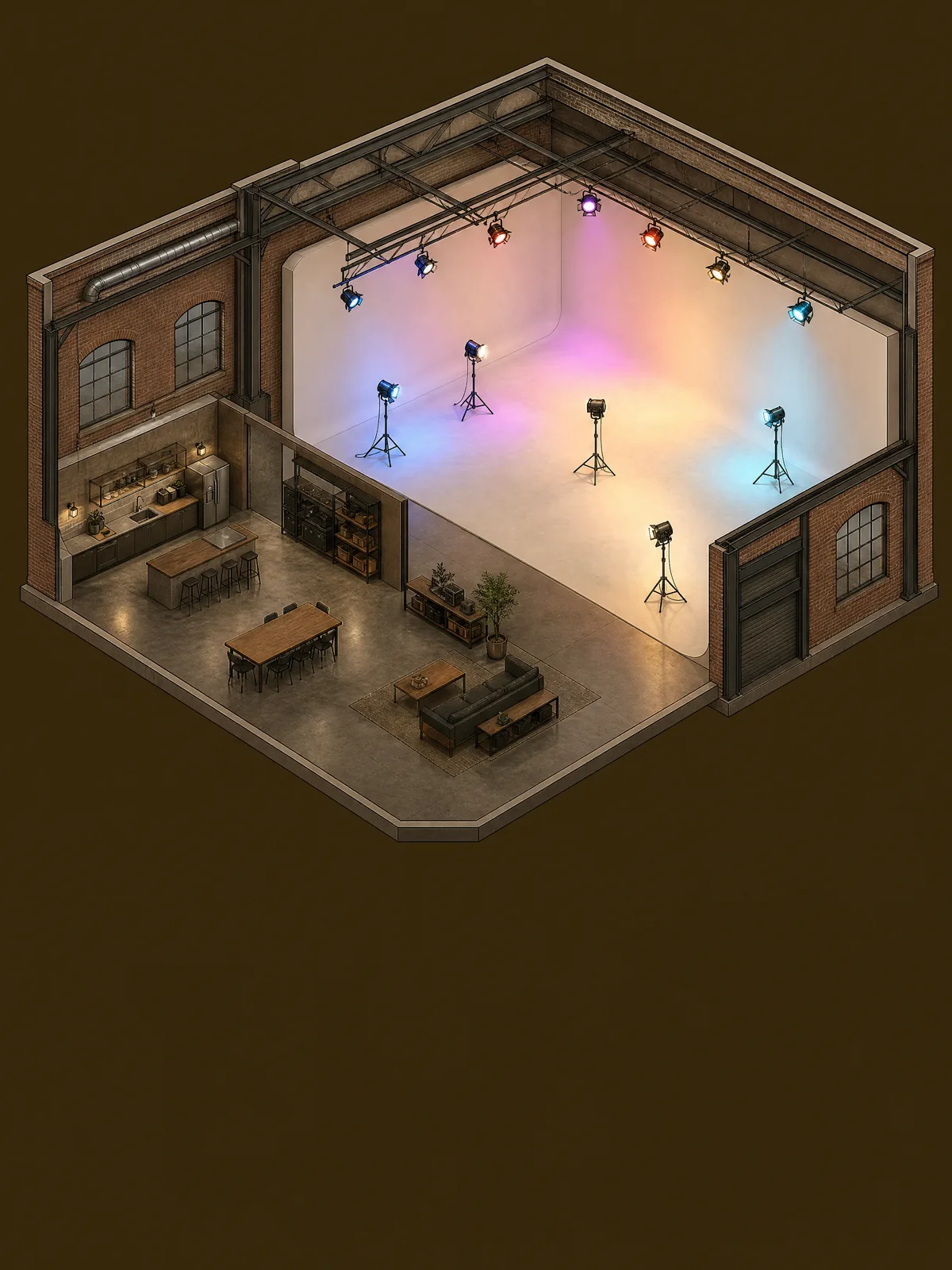 Illustration of the Studio Wildbee studio